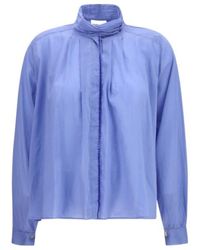 forte_forte - Pleated High Neck Top - Lyst