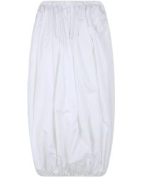 Comme des Garçons - Comme Des Garçons Sleeveless Gathered Blouse - Lyst