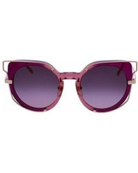 MCM - Round Sunglasses - Lyst