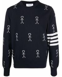 Thom Browne - Mr Thom Icons Jumper - Lyst
