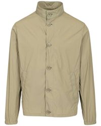 Herno - Button-Up High Neck Jacket - Lyst