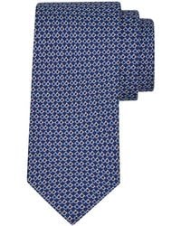Ferragamo - Gancini Square Print Silk Tie - Lyst