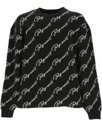 Represent - Intarsia-Knit Logo Jumper - Lyst