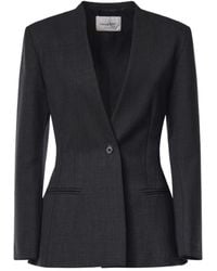 Ottod'Ame - Ottod'Ame Single-Breasted Fitted Blazer - Lyst