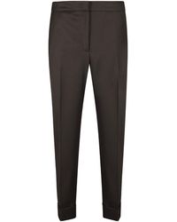 Pt Pantaloni - Pt Torino High Waist Cropped Trousers - Lyst