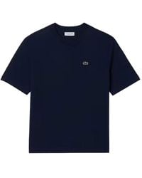 Lacoste - Relaxed Fit Soft T-Shirt - Lyst