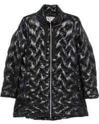 Herno - Quilted High-Neck Zip-Up Coat - Lyst