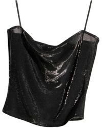 Gucci - Jersey Top With Iridescent Effect - Lyst