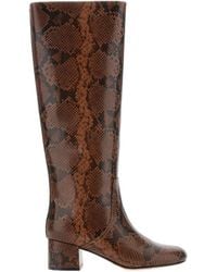 Twinset - Print High Boots - Lyst