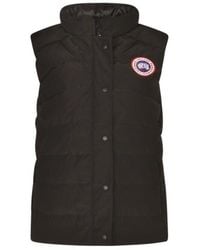 Canada Goose - Zip-Up Padded Vest - Lyst