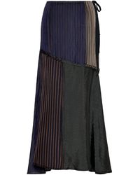 Maison Margiela - Patchwork Long Skirt - Lyst