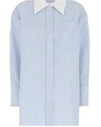 Co. - Striped Button-Up Shirt - Lyst