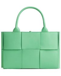 Bottega Veneta - Mini Arco Intreccio Shoulder Bag - Lyst