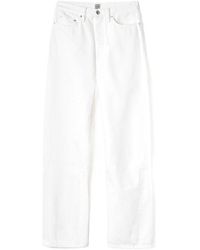 TOTEME - Totême High-Waist Straight Jeans - Lyst
