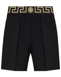 Versace - Greca-Border Shorts - Lyst