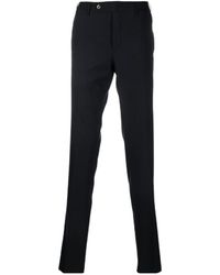 Pt Pantaloni - Tailored-Cut Tapered Trousers - Lyst