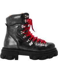 Ganni - Simple Flat Ankle Boots - Lyst