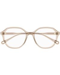 Chloé - Chloé Eyewear Square-Frame Glasses - Lyst