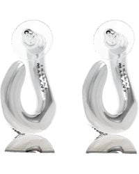 Isabel Marant - Logo-Engraved Earrings - Lyst