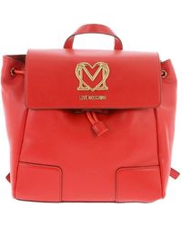 Moschino - Logo-Plaque Backpack - Lyst