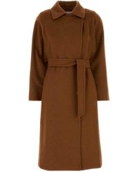 Max Mara - Manuela Belted Coat - Lyst