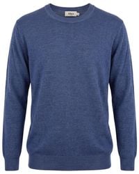 Altea - Long Sleeve Crew-Neck Sweater - Lyst