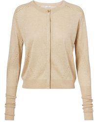 JOSEPH - Tasse Lamé Cardigan - Lyst