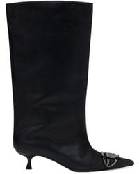 DIESEL - D-Venus Pointed Toe Boots - Lyst