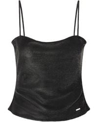 Gucci - Jersey Top With Iridescent Effect, Size 40 It, Ready-To-Wear - Lyst