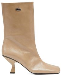 DIESEL - 75Mm D-Amber Tube Boots - Lyst