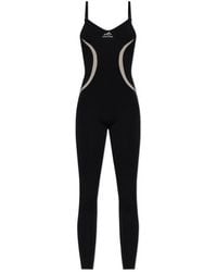 Balenciaga - Logo Printed Jumpsuit - Lyst