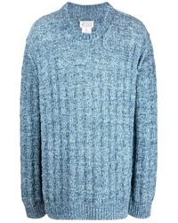 Maison Margiela - Ribbed-Knit Crew-Neck Jumper - Lyst