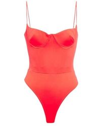 Alex Perry - Carsen Corset Bodysuit - Lyst