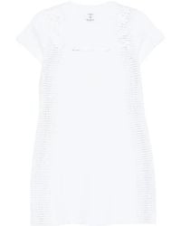 CASABLANCA - Short-Sleeved Crewneck Dress - Lyst