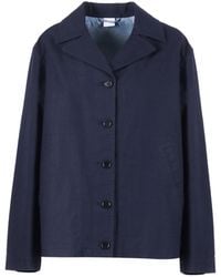 Aspesi - Long-Sleeved Buttoned Jacket - Lyst