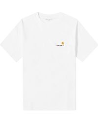 Carhartt - American Script Organic Cotton T-Shirt - Lyst