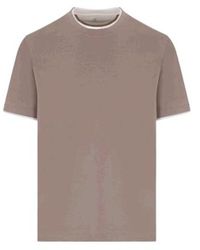 Brunello Cucinelli - Layered-Effect Crewneck T-Shirt - Lyst