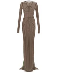 Rick Owens - Temple Long Sleeve Maxi Dress - Lyst