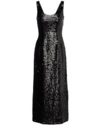 Emilia Wickstead - Tippini Sequined Midi Dress - Lyst