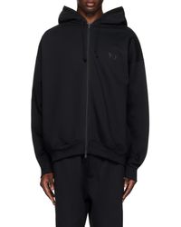 Y-3 - Zip-Up Hooded Jacket - Lyst