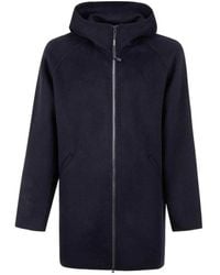 Aspesi - Hooded Coat - Lyst