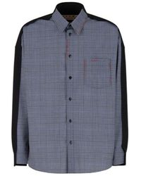 Marni - Tropical Wool Shirt With Contrast Back - Lyst