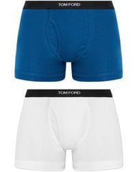Tom Ford - Contrast Waistband Boxers - Lyst
