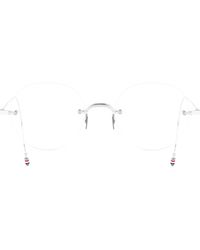 Thom Browne - Eyewear Oval-Frame Glasses - Lyst