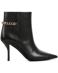 Gucci - Leather Signoria Ankle Boots - Lyst