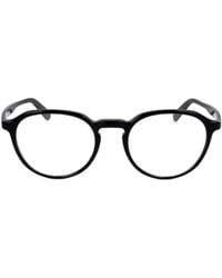 Moncler - Eyewear Oval Frame Glasses - Lyst