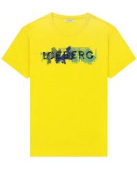 Iceberg - Printed T-Shirt - Lyst