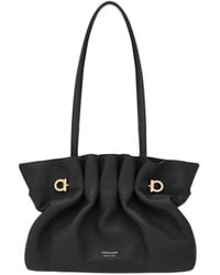 Ferragamo - Small Piercing Shoulder Bag - Lyst