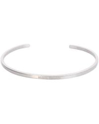 Maison Margiela - Logo Engraved Bracelet - Lyst