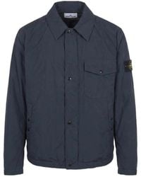 Stone Island - Casual Shirt-Style Jacket - Lyst